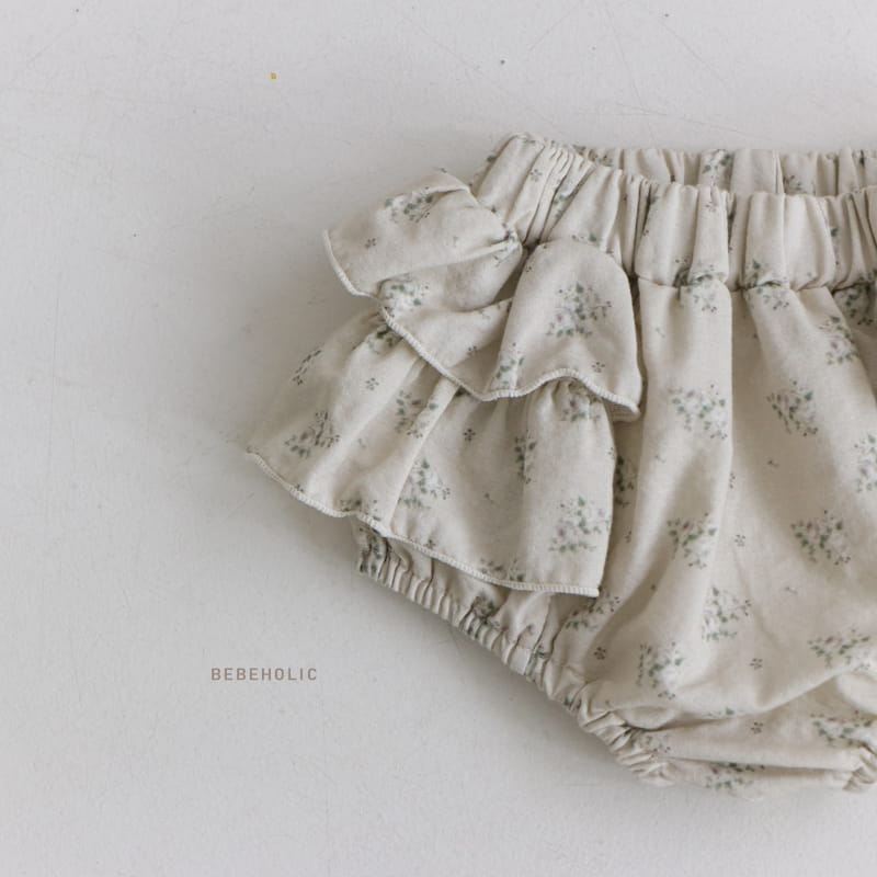 Bebe Holic - Korean Baby Fashion - #babyclothing - Small Flower Frill Bloomer - 7