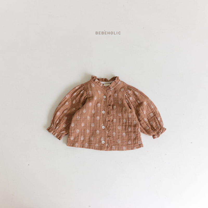 Bebe Holic - Korean Baby Fashion - #babyclothing - Broonze Blouse - 4