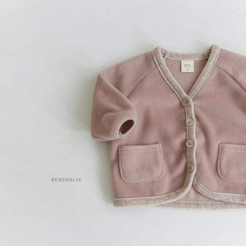 Bebe Holic - Korean Baby Fashion - #babyfever - Cozy Cardigan - 8