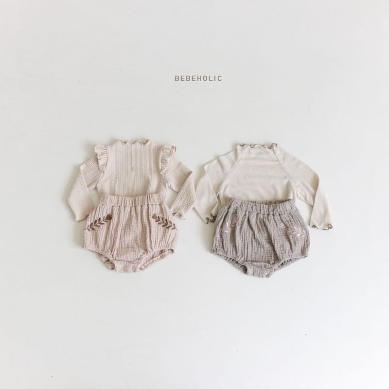 Bebe Holic - Korean Baby Fashion - #babylifestyle - Leaves Bloomer - 10