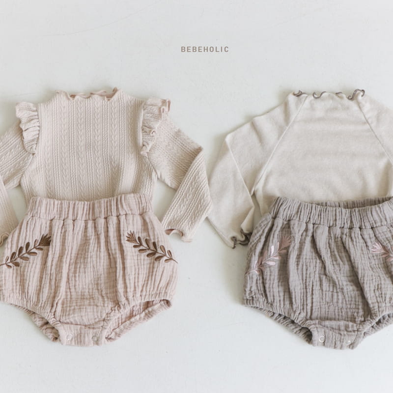 Bebe Holic - Korean Baby Fashion - #babyoninstagram - Leaves Bloomer - 11