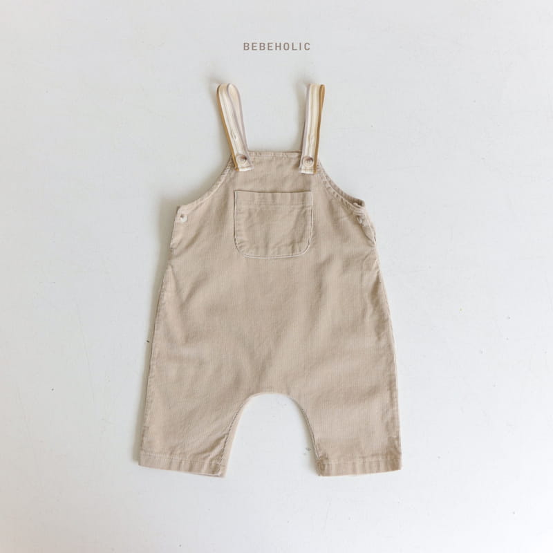 Bebe Holic - Korean Baby Fashion - #babyootd - Woodie Dungarees Bodysuit - 7