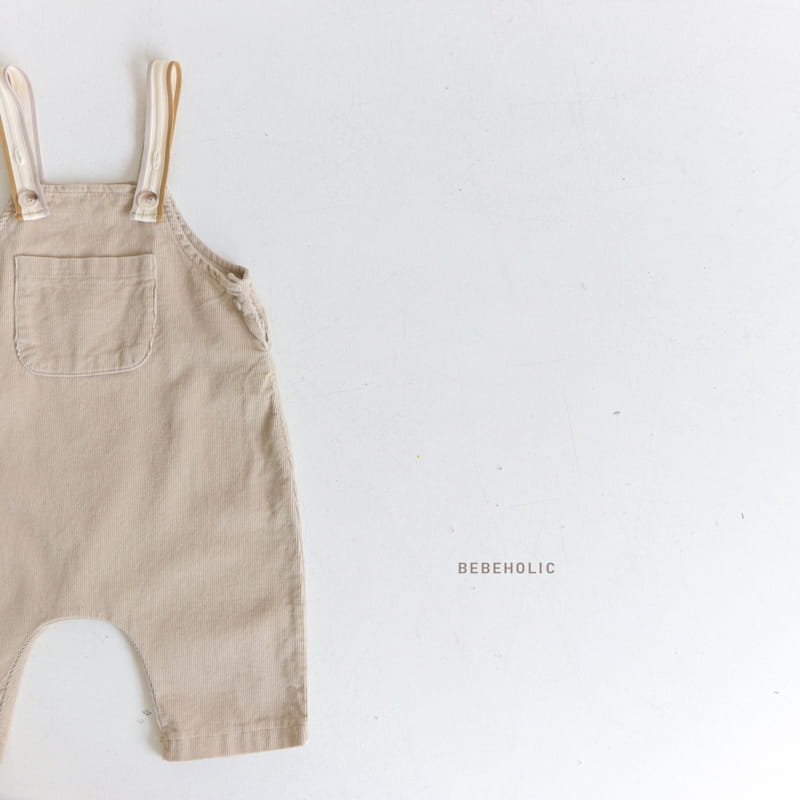 Bebe Holic - Korean Baby Fashion - #babyoutfit - Woodie Dungarees Bodysuit - 9