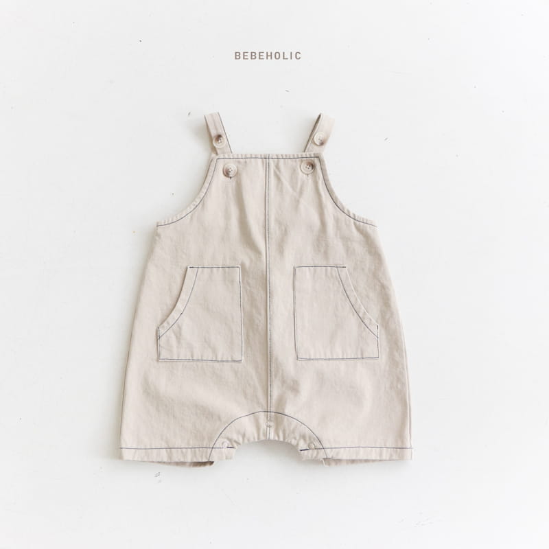 Bebe Holic - Korean Baby Fashion - #babywear - Two Two Dungarees Bodysuit - 9