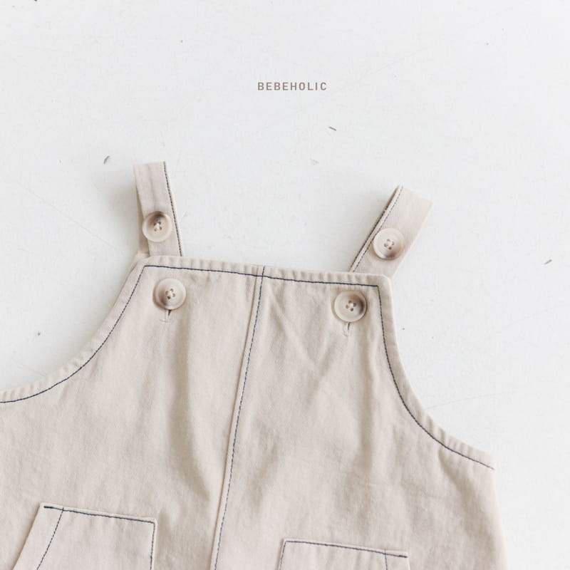 Bebe Holic - Korean Baby Fashion - #onlinebabyshop - Two Two Dungarees Bodysuit - 11