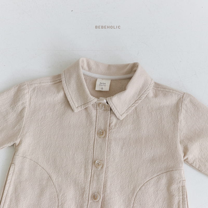 Bebe Holic - Korean Baby Fashion - #onlinebabyshop - Misty Collar Bodysuit - 6