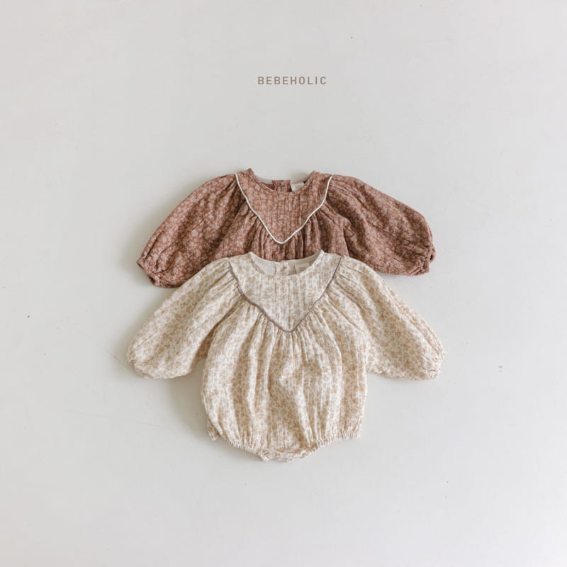 Bebe Holic - Korean Baby Fashion - #smilingbaby - V Pping Bodysuit - 2