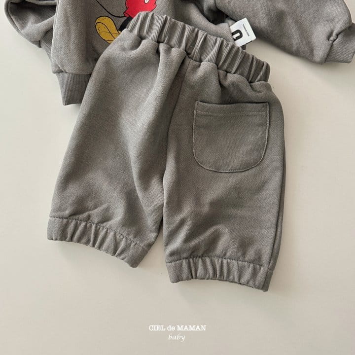 Ciel De Maman - Korean Baby Fashion - #babyoutfit - Bebe M Pigment Top Bottom Set - 5