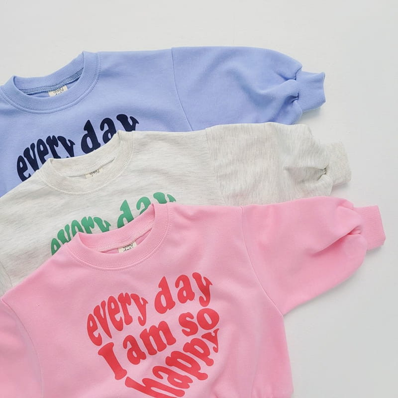 Daily Daily - Korean Children Fashion - #kidsshorts - Love Day Top Bottom Set - 5