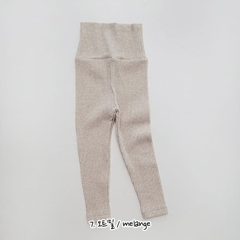 Daily Daily - Korean Children Fashion - #toddlerclothing - Dan Dan Stomach Leggings - 8