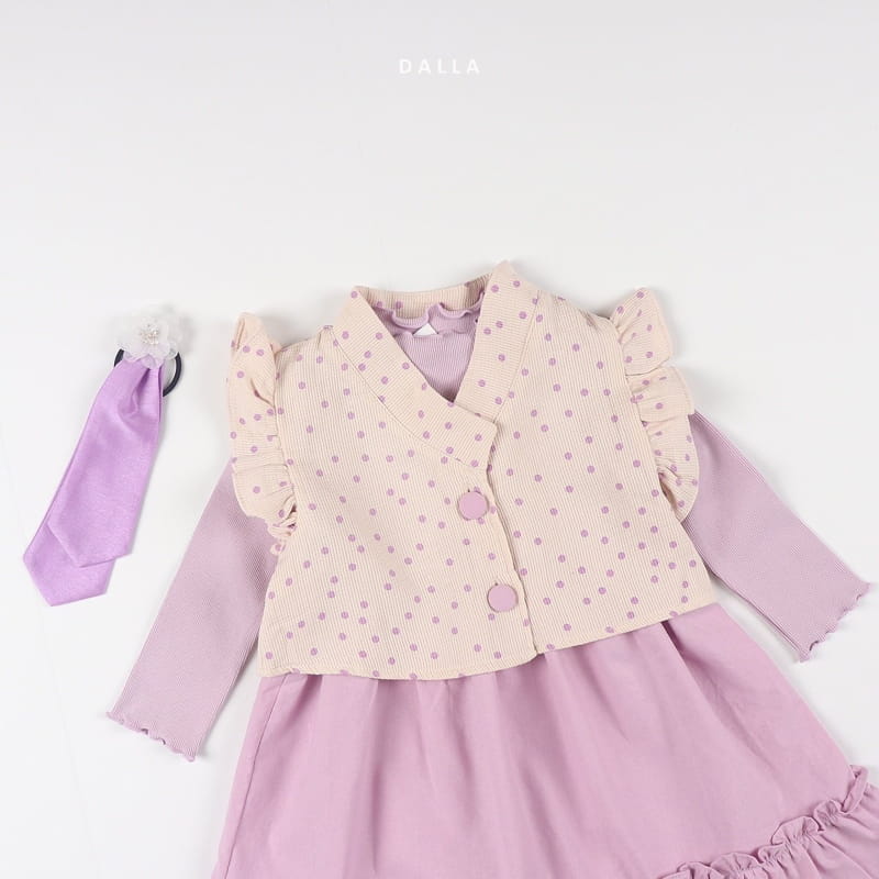 Dalla - Korean Children Fashion - #Kfashion4kids - Dot Girl Hanbok - 8