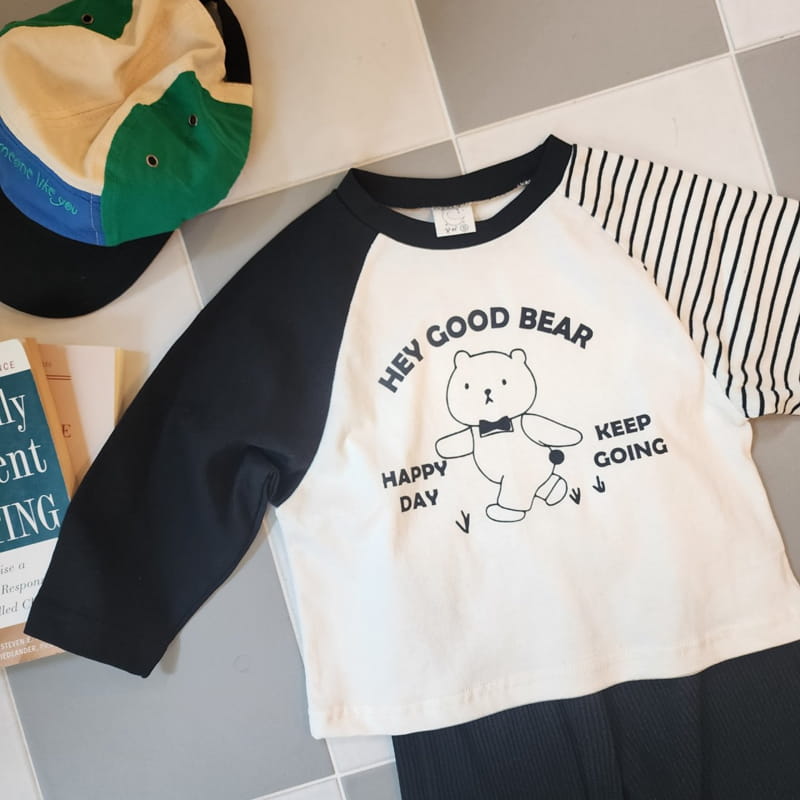 Dalla - Korean Children Fashion - #designkidswear - Good Bear Tee - 8