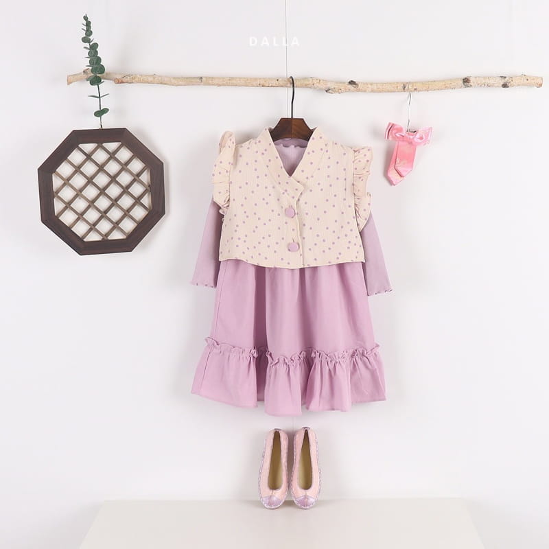 Dalla - Korean Children Fashion - #discoveringself - Dot Girl Hanbok - 4