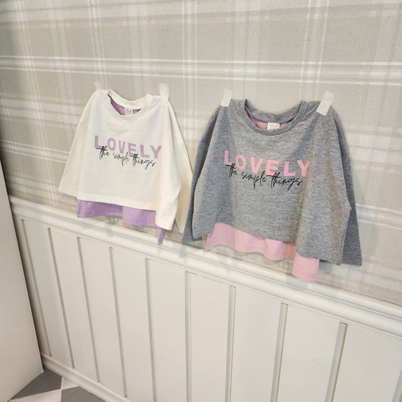 Dalla - Korean Children Fashion - #todddlerfashion - Lovely Crop Tee