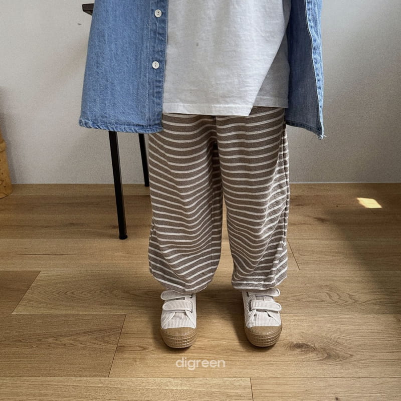 Digreen - Korean Children Fashion - #Kfashion4kids - Stripes pants - 10