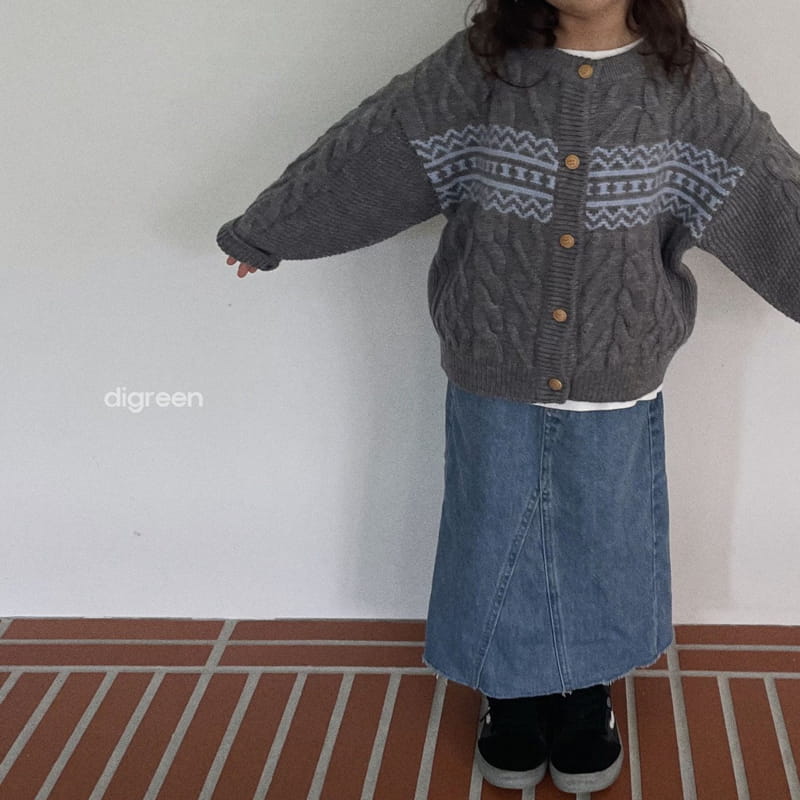 Digreen - Korean Children Fashion - #childofig - Western Skirt - 8