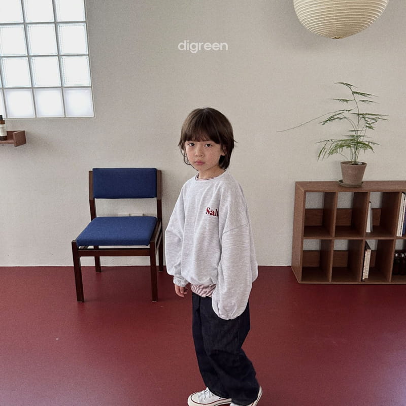 Digreen - Korean Children Fashion - #childofig - Salt Sweatshirt - 4