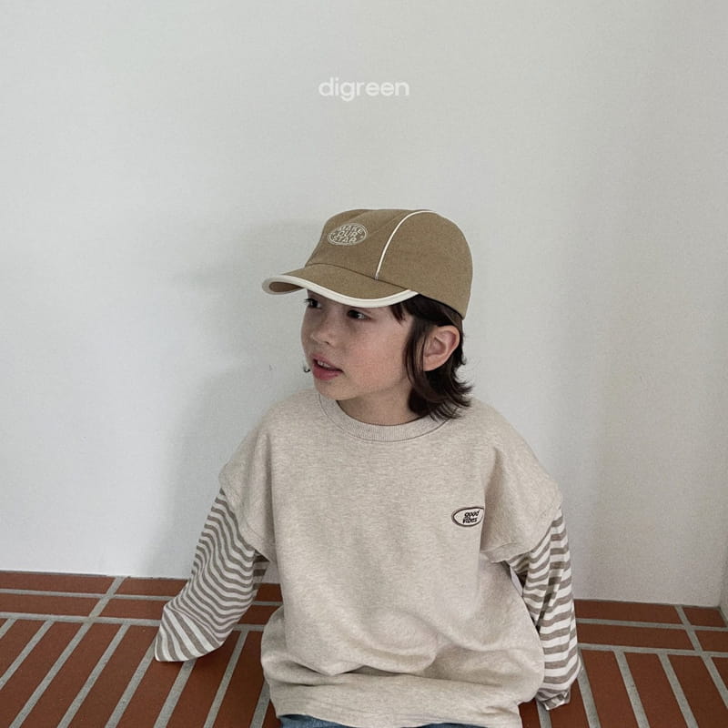 Digreen - Korean Children Fashion - #childofig - Layered Sweatshirt