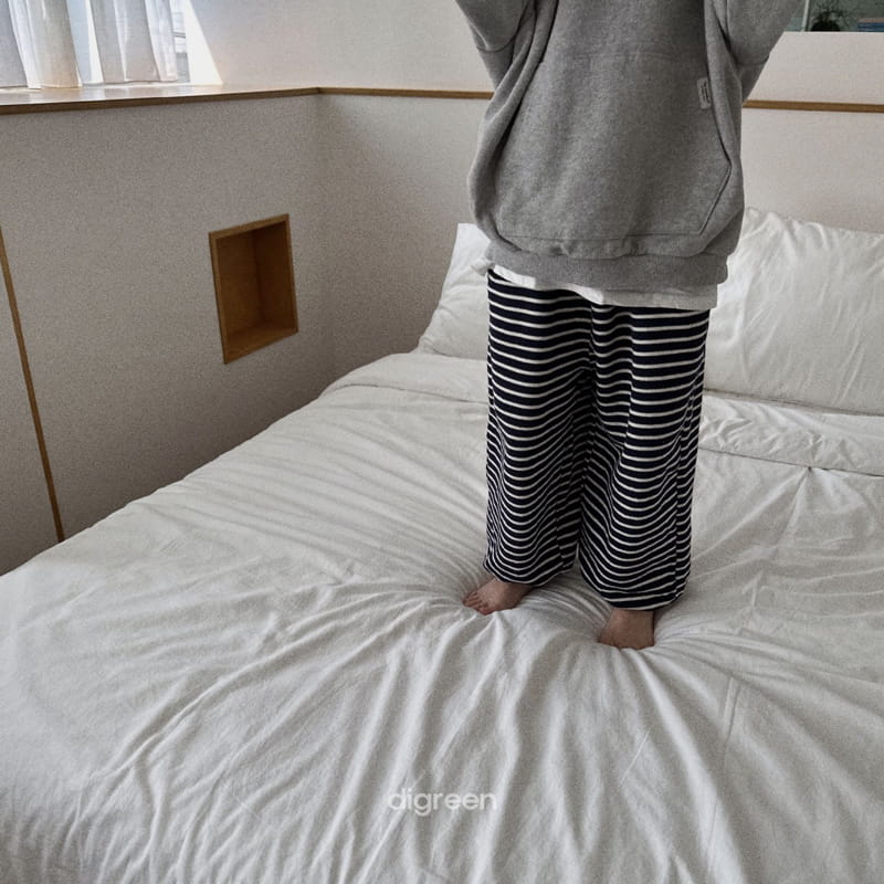 Digreen - Korean Children Fashion - #childofig - Stripes pants - 2