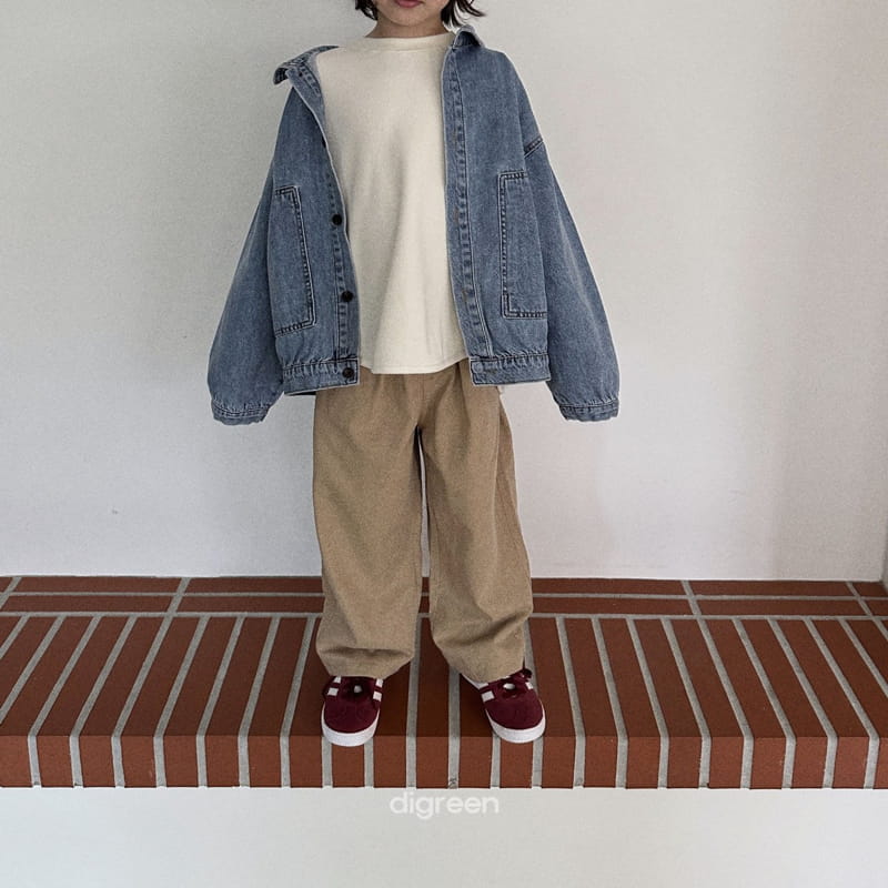 Digreen - Korean Children Fashion - #childrensboutique - Denim Jacket