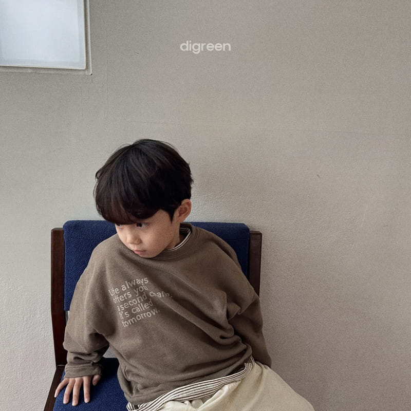 Digreen - Korean Children Fashion - #childrensboutique - Tomorrow Sweatshirt - 8