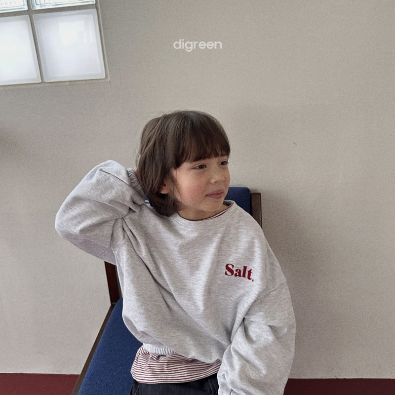 Digreen - Korean Children Fashion - #childrensboutique - Salt Sweatshirt - 5