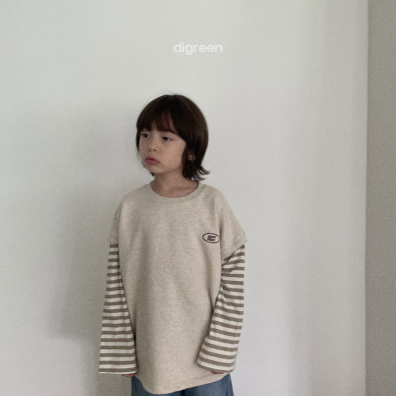 Digreen - Korean Children Fashion - #childrensboutique - Layered Sweatshirt - 2