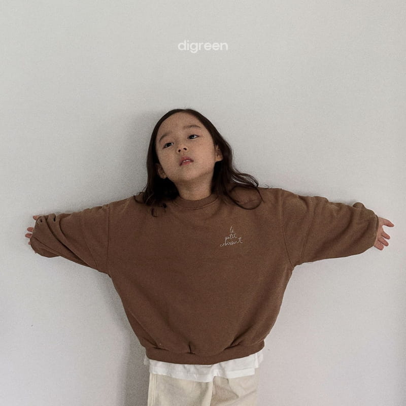 Digreen - Korean Children Fashion - #childrensboutique - Croissant Sweatshirt