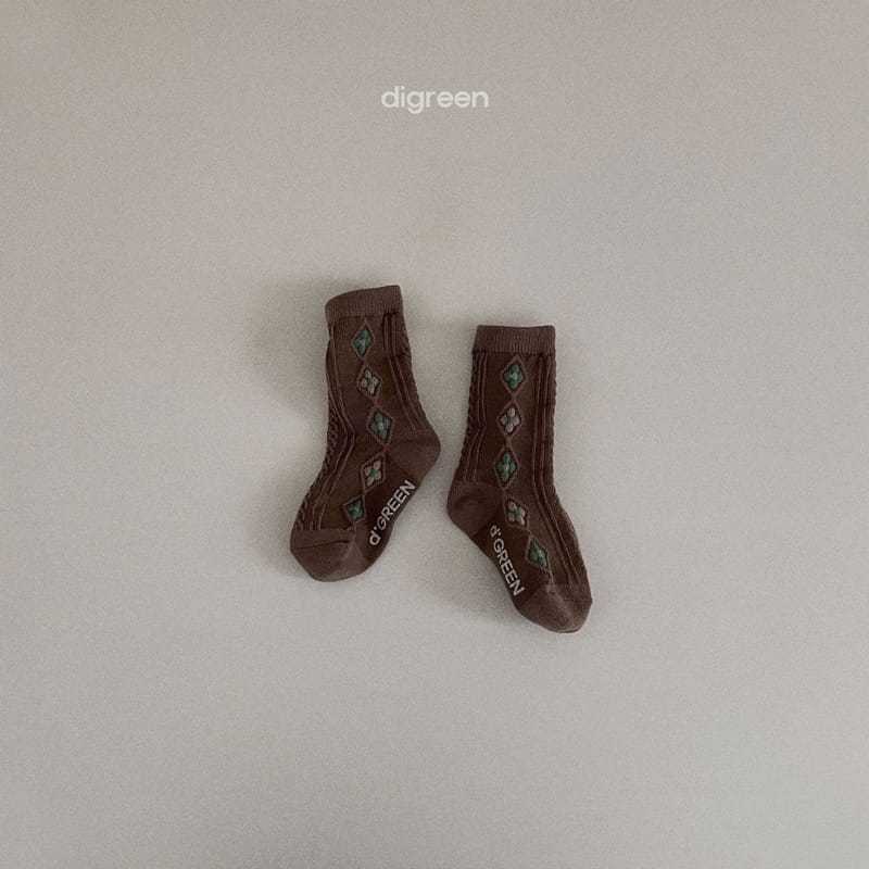 Digreen - Korean Children Fashion - #childrensboutique - Natural Flower Socks - 8