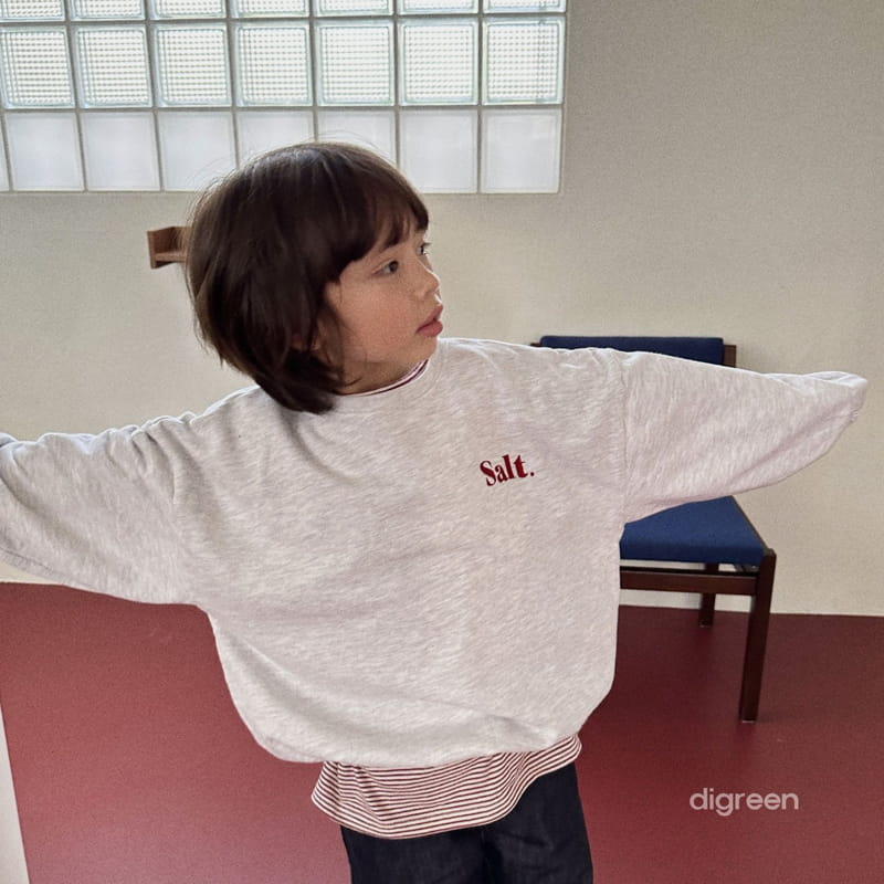 Digreen - Korean Children Fashion - #designkidswear - Salt Sweatshirt - 6