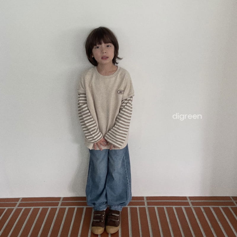 Digreen - Korean Children Fashion - #designkidswear - Layered Sweatshirt - 3