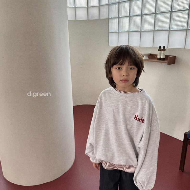 Digreen - Korean Children Fashion - #discoveringself - Salt Sweatshirt - 7