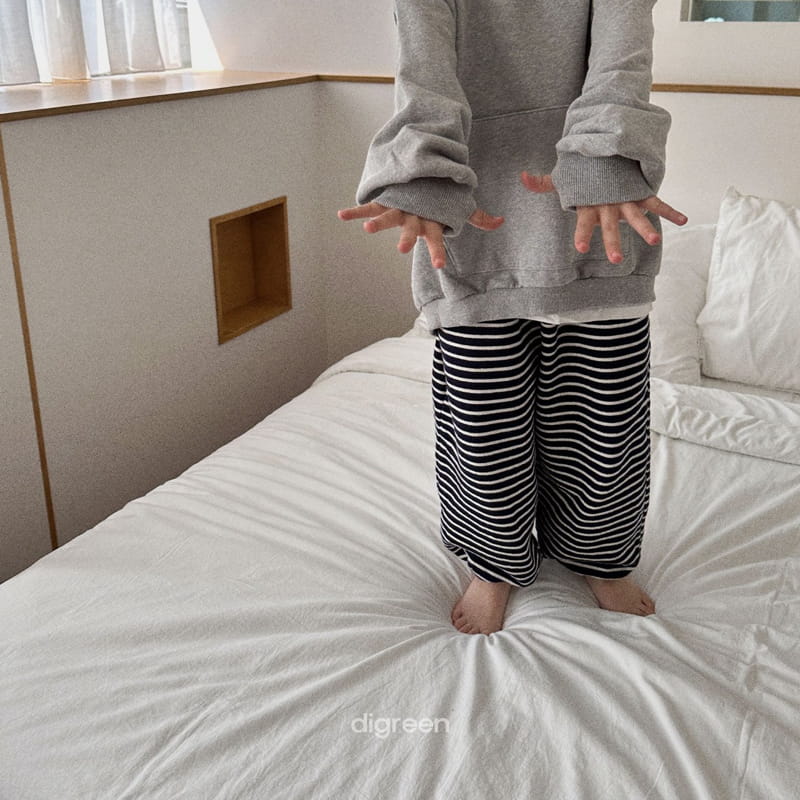 Digreen - Korean Children Fashion - #discoveringself - Stripes pants - 5