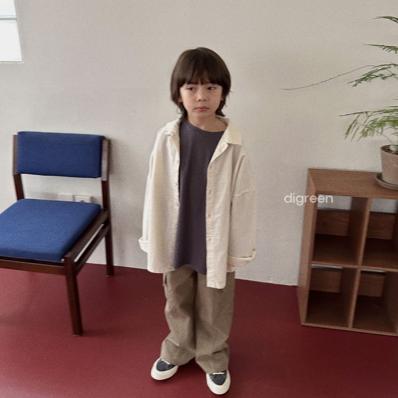 Digreen - Korean Children Fashion - #fashionkids - Slit Cargo Pants - 3