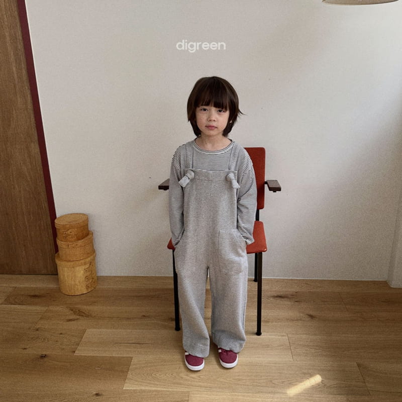 Digreen - Korean Children Fashion - #kidsshorts - Maru Overalls - 2