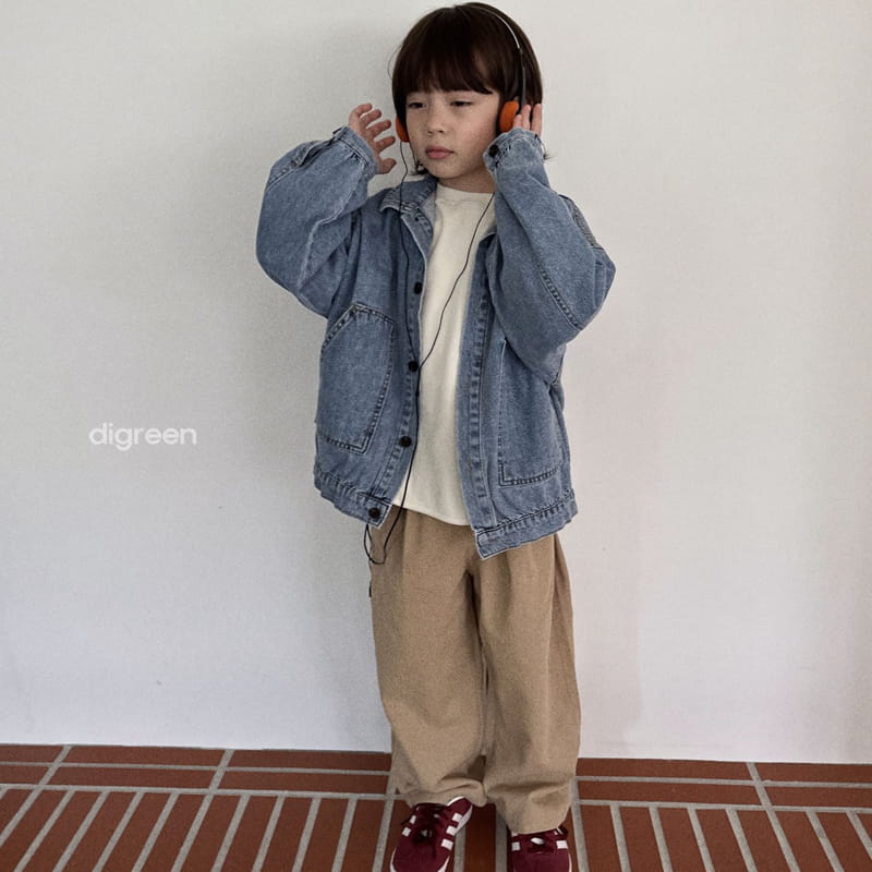 Digreen - Korean Children Fashion - #kidzfashiontrend - Denim Jacket - 7