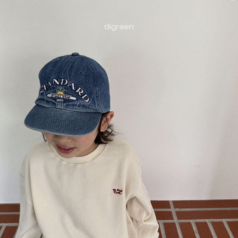 Digreen - Korean Children Fashion - #kidsstore - Standard Denim Cap - 4