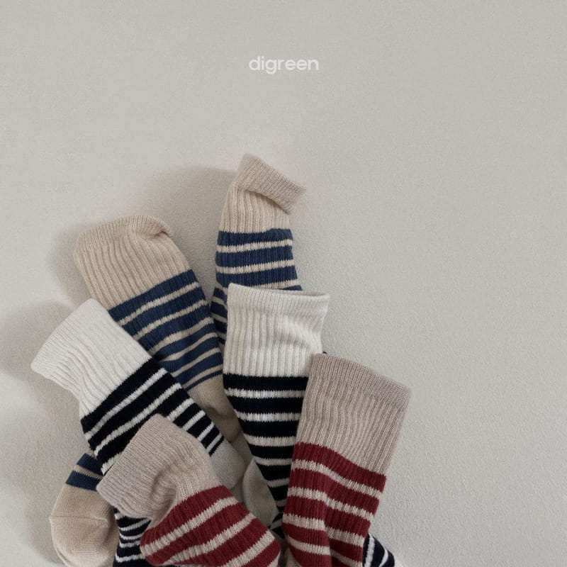 Digreen - Korean Children Fashion - #kidzfashiontrend - Willy Socks - 3