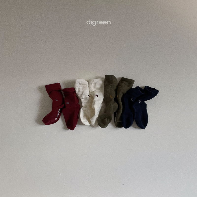 Digreen - Korean Children Fashion - #kidzfashiontrend - Owen Socks