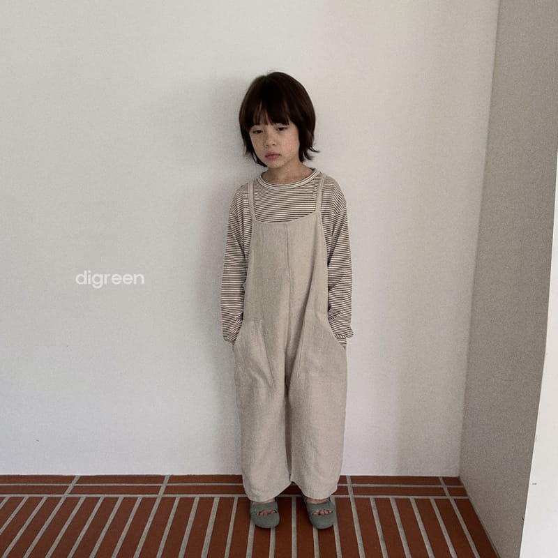 Digreen - Korean Children Fashion - #littlefashionista - Olla Overalls  - 5