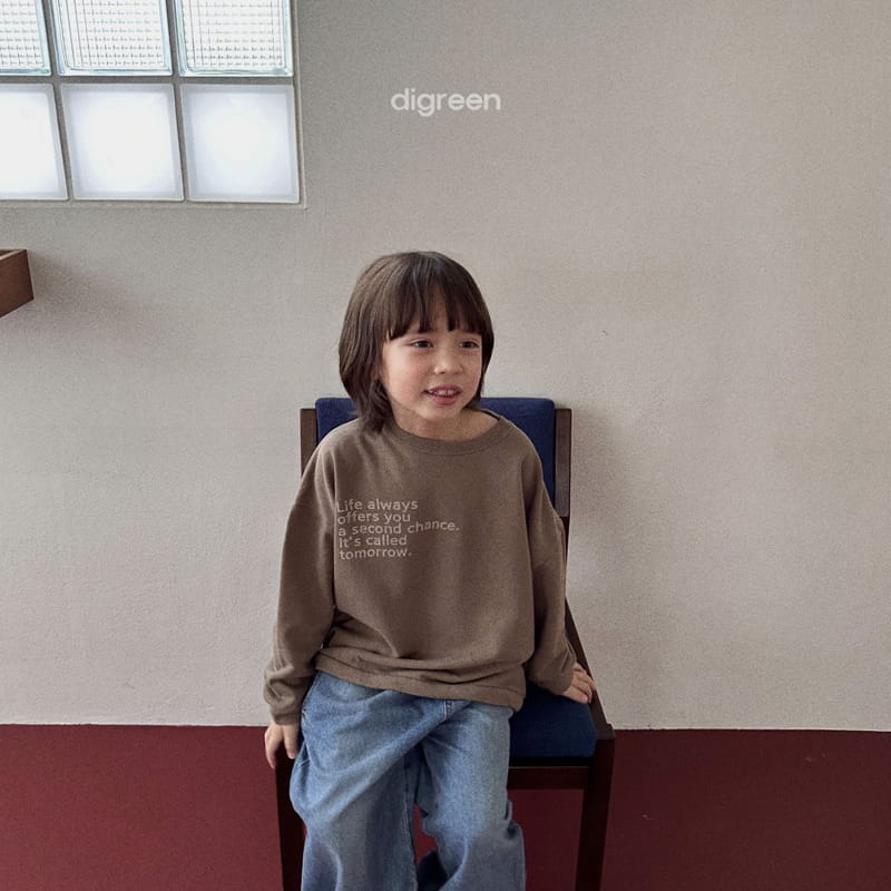 Digreen - Korean Children Fashion - #littlefashionista - Tomorrow Sweatshirt - 2