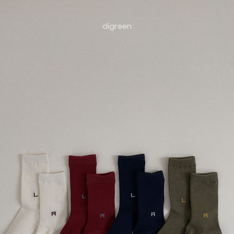 Digreen - Korean Children Fashion - #littlefashionista - Owen Socks - 3