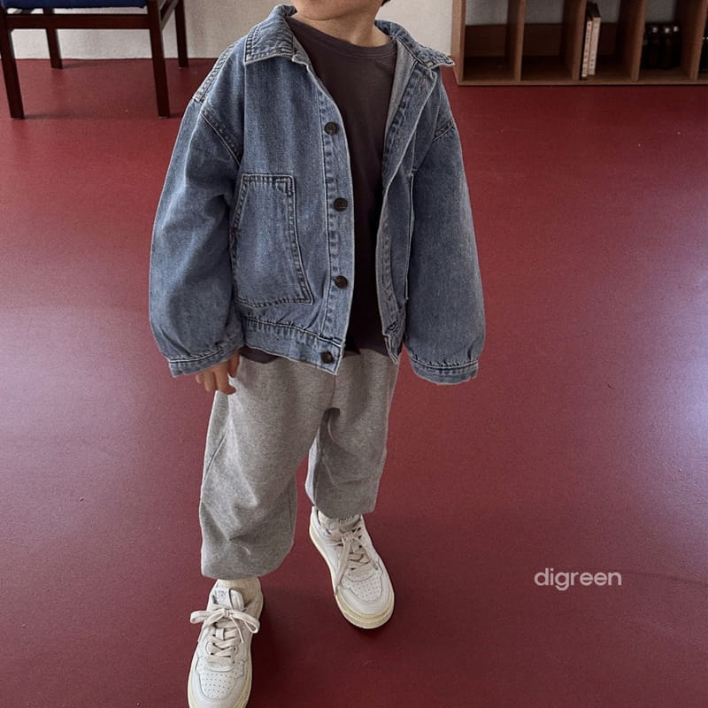 Digreen - Korean Children Fashion - #magicofchildhood - Denim Jacket - 10