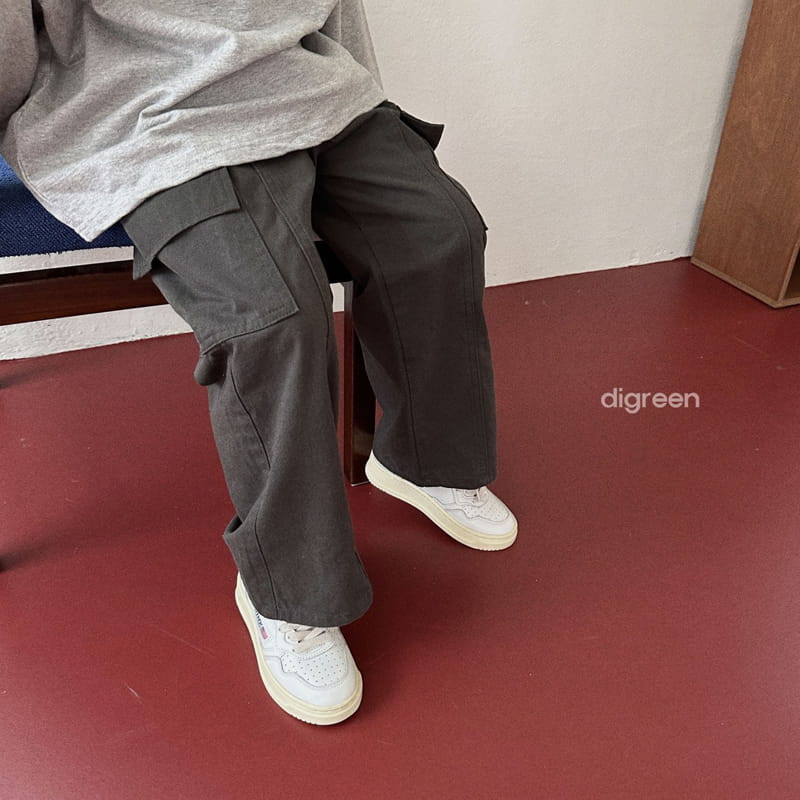 Digreen - Korean Children Fashion - #magicofchildhood - Slit Cargo Pants - 9