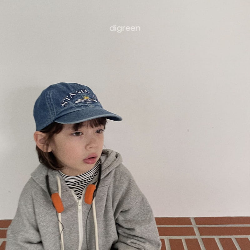 Digreen - Korean Children Fashion - #minifashionista - Standard Denim Cap - 8