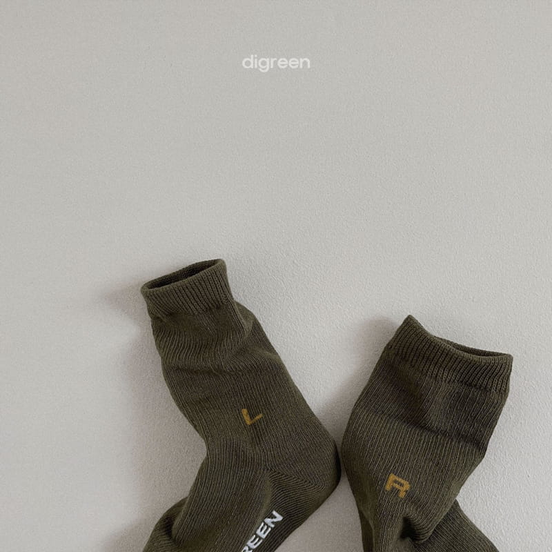 Digreen - Korean Children Fashion - #minifashionista - Owen Socks - 5