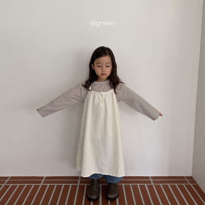 Digreen - Korean Children Fashion - #minifashionista - Bba Bba One-piece - 4