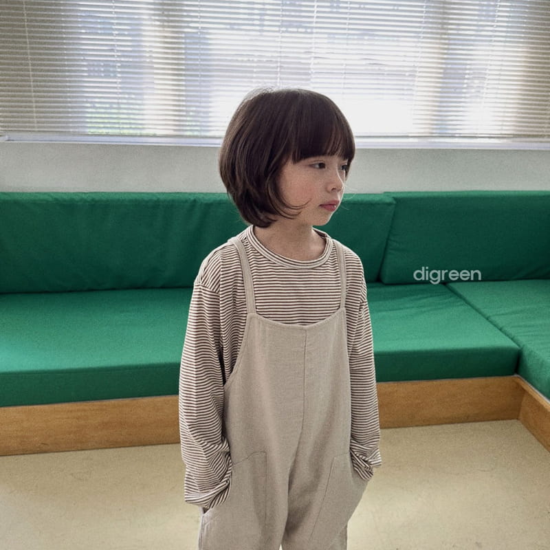 Digreen - Korean Children Fashion - #minifashionista - Bonbon Stripes Tee - 4