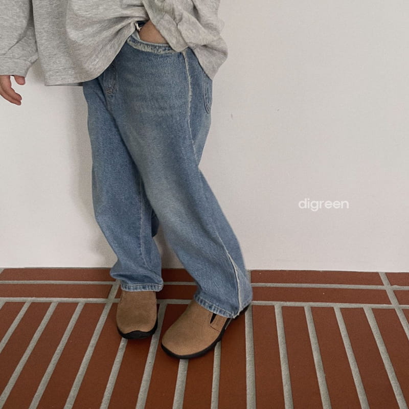 Digreen - Korean Children Fashion - #todddlerfashion - Tesle Jeans