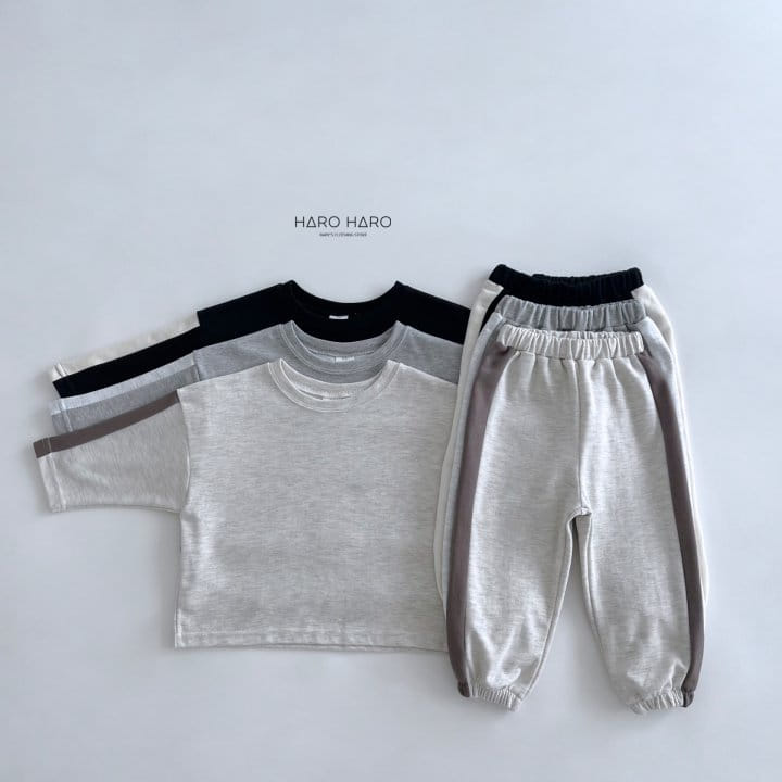 Haro Haro - Korean Children Fashion - #childofig - Track Top Bottom Set - 2